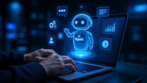 AI agent integrated across communications, analytics, automation and everyday business operations